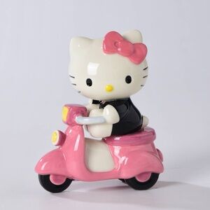 Hello Kitty Pink Scooter Figurine